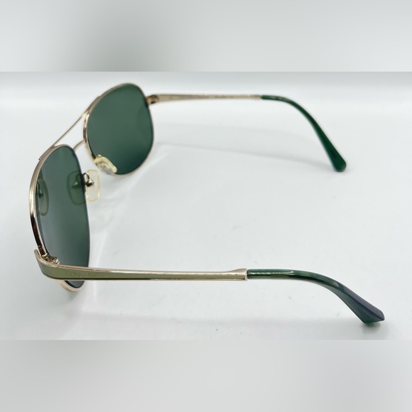 Vintage Calvin Klein CK7415S Gold Pilot Sunglasses Frames Only - Picture 5 of 8